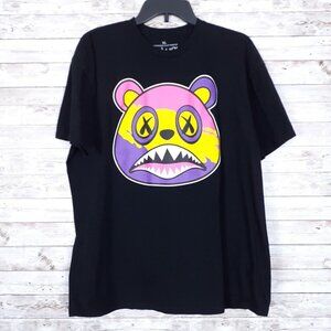 Baws Mens Shirt XL Black Short Sleeved Tee 484A